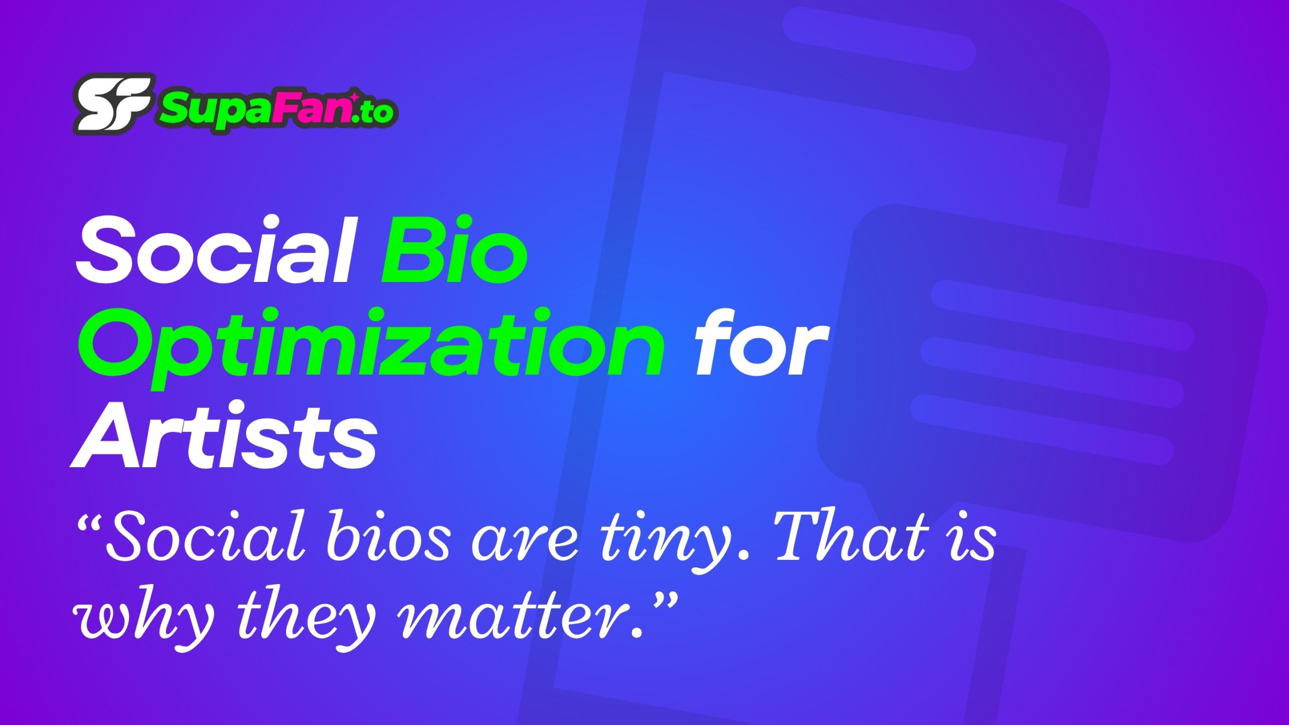 You’re losing fans before they even click – here’s how artists turn a boring bio into a fan-converting machine in minutes.