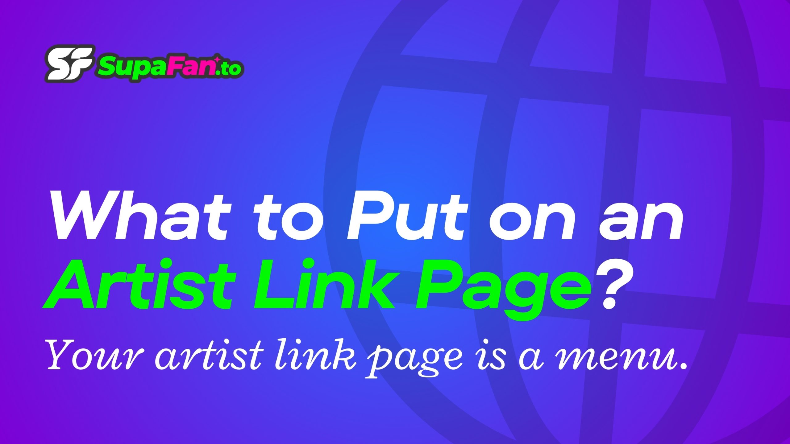 Most artist link pages are cluttered and ignored – here’s exactly what to include to turn clicks into real fans